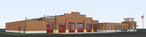 Station 1 Concept apparatus bays front