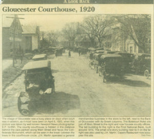 Gloucester Courthouse 1920