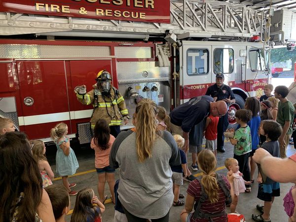 Fire Prevention Team hosts 46 Home Schoolers